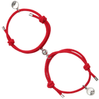 Lot de 2 bracelets magnétiques pour couples