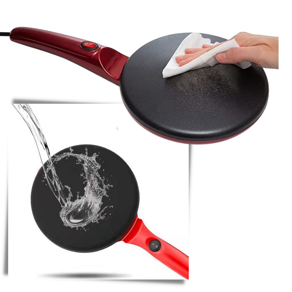 Crêpière électrique antiadhésive