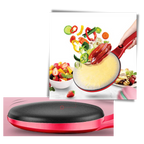Crêpière électrique antiadhésive