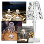 Lampe de bureau en cristal acrylique