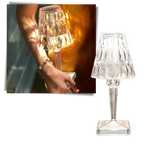 Lampe de bureau en cristal acrylique