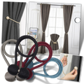 Lot de 2 attaches magnétiques pour rideaux