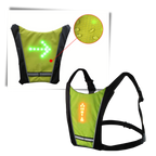 Gilet de cyclisme réfléchissant à LED