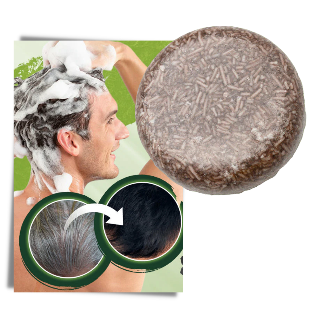Savon capillaire noircissant et hydratant