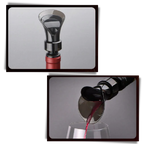 Décanteur de vin 2-en-1 avec bouchon
