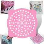 Lot de 10 filtres d'évacuation jetables adhésifs