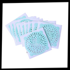 Lot de 10 filtres d'évacuation jetables adhésifs