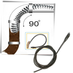 Nettoyeur de canalisations par perceuse électrique