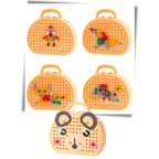 Jeu de puzzle éducatif avec kit de perçage