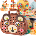 Jeu de puzzle éducatif avec kit de perçage
