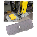 Tapis en silicone anti-éclaboussures pour évier
