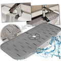 Tapis en silicone anti-éclaboussures pour évier