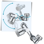 Rallonge rotative anti-éclaboussures pour robinet