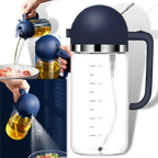 Bouteille distributeur d'huile à vaporisation et à versement