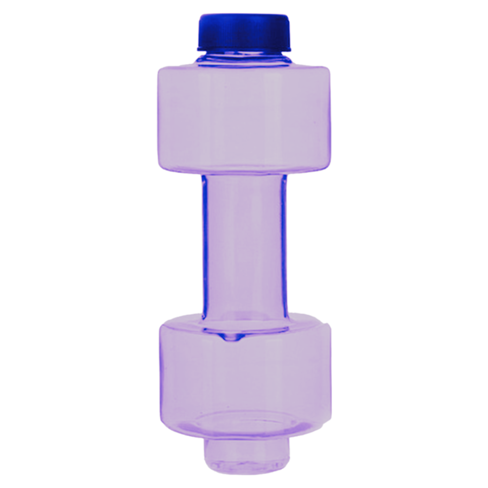 Bouteille d'eau haltère