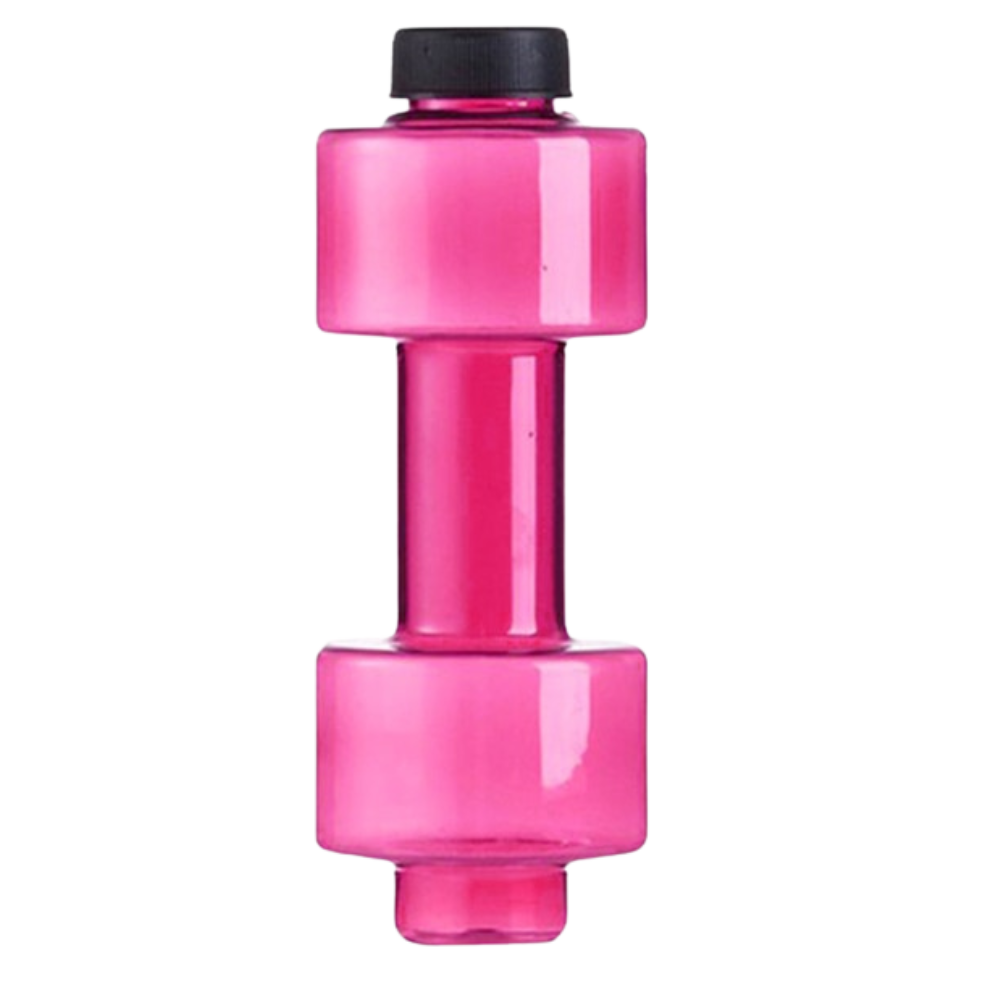 Bouteille d'eau haltère