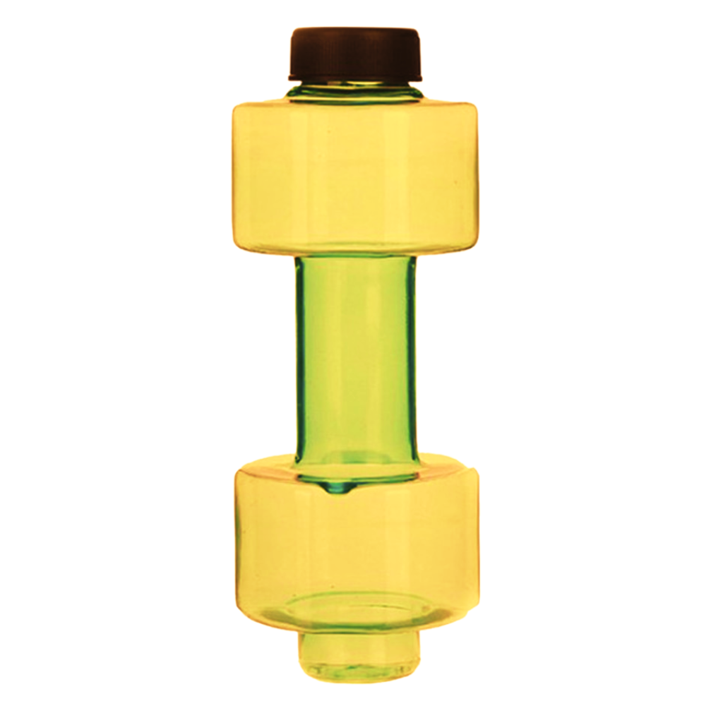 Bouteille d'eau haltère