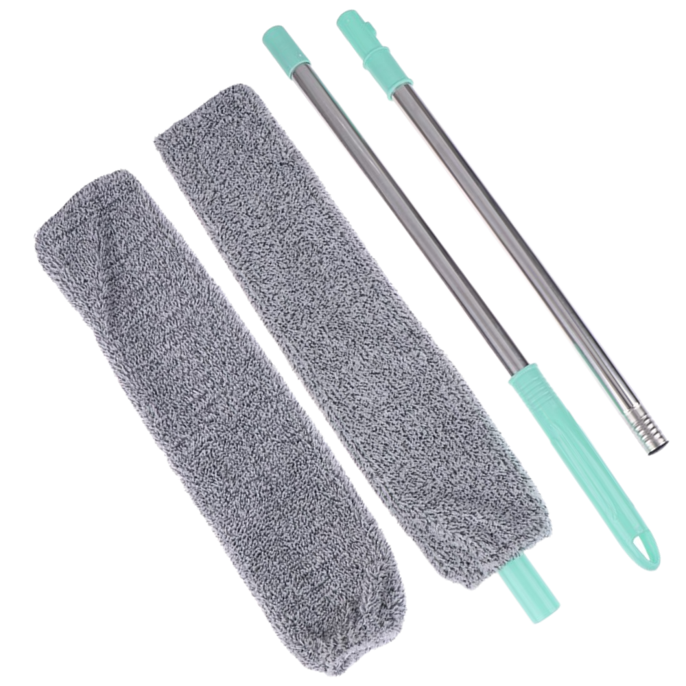 Nettoyeur télescopique de poussière en microfibre
