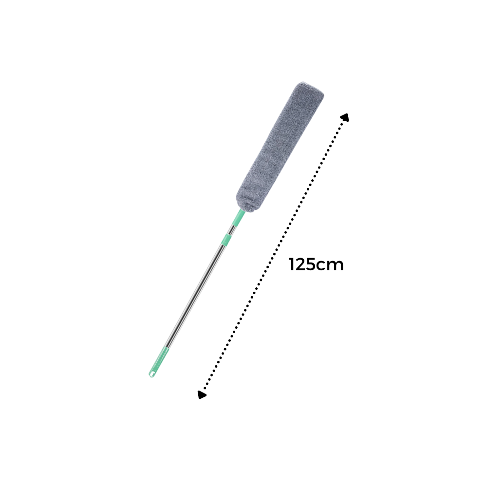 Nettoyeur télescopique de poussière en microfibre