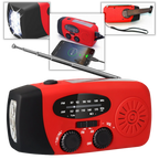 Radio d'urgence multifonctionnelle à dynamo