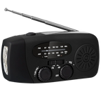 Radio d'urgence multifonctionnelle à dynamo