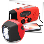 Radio d'urgence multifonctionnelle à dynamo