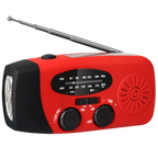 Radio d'urgence multifonctionnelle à dynamo