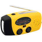 Radio d'urgence multifonctionnelle à dynamo