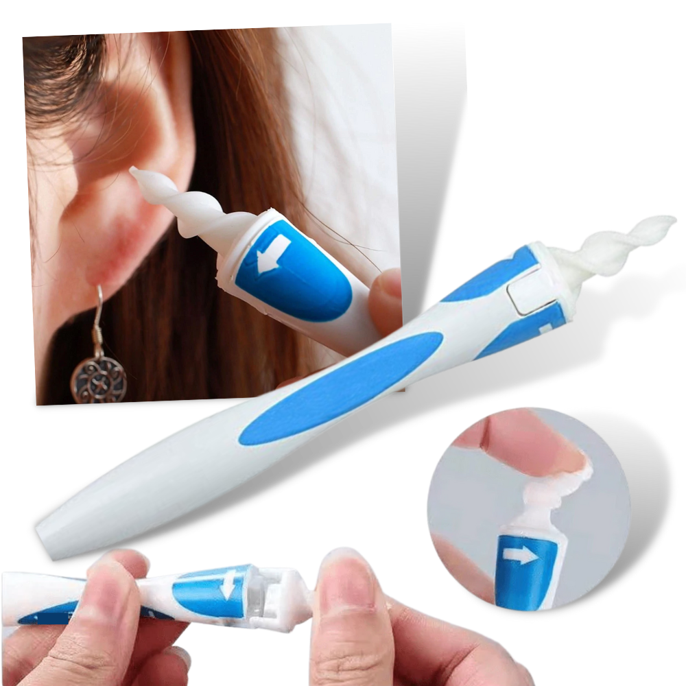 Cure oreilles en silicone spirale
