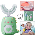 Brosse à dents électrique en U pour enfants