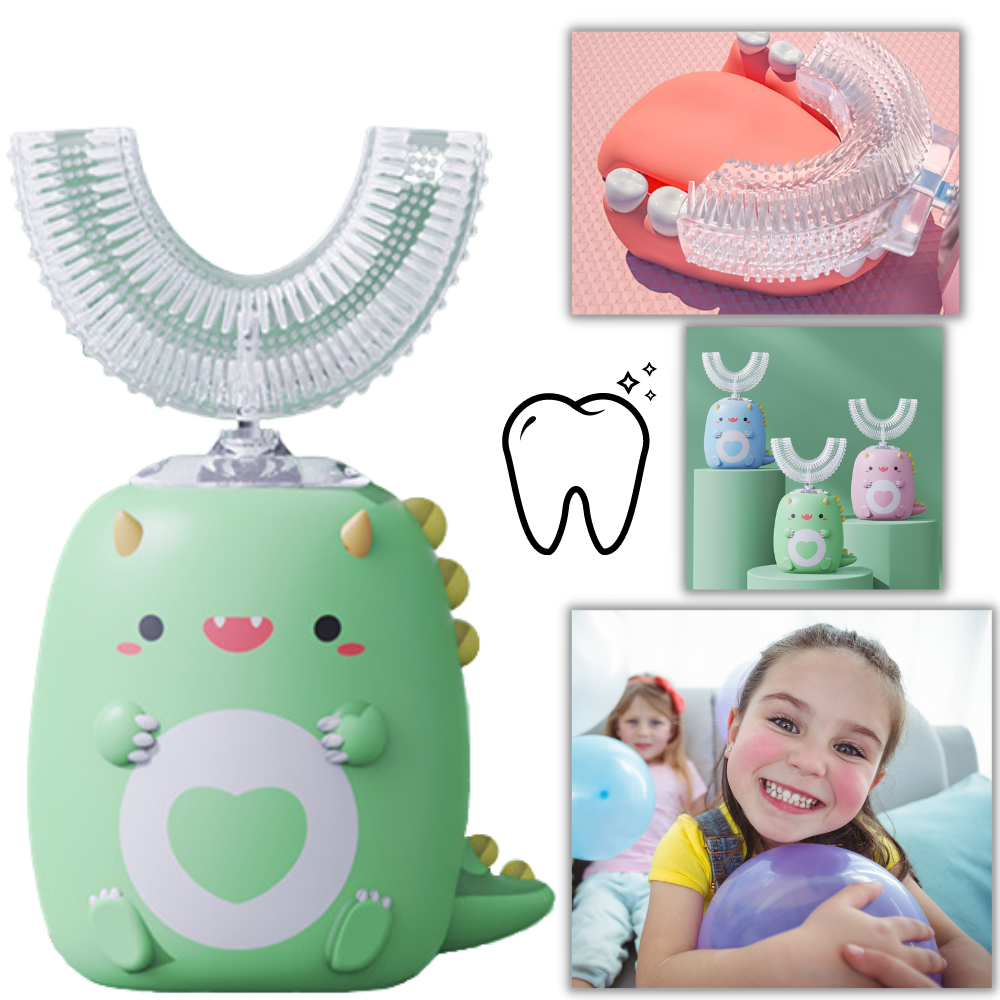 Brosse à dents électrique en U pour enfants