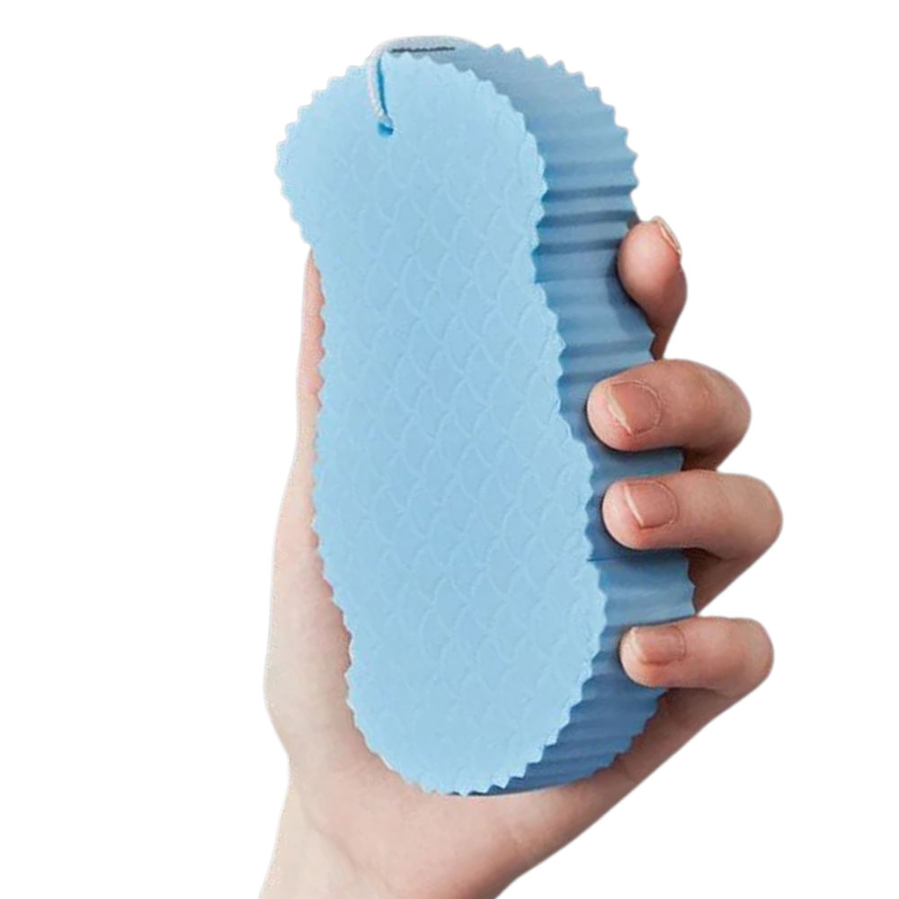 Éponge douce exfoliante pour le corps