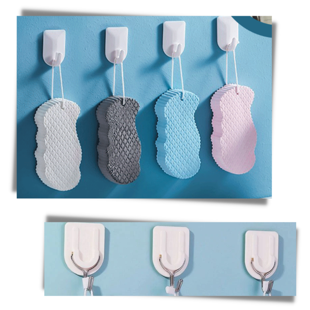 Éponge douce exfoliante pour le corps