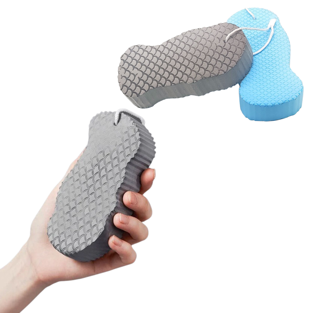 Éponge douce exfoliante pour le corps