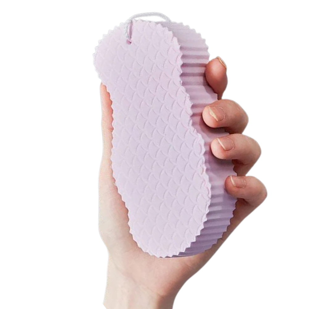 Éponge douce exfoliante pour le corps