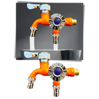 Robinet à double tête