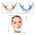 Masseur facial en forme de V