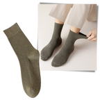 Chaussettes côtelées pour hommes (2 paires)