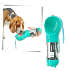 Bouteille distributrice d'eau et de nourriture pour animaux