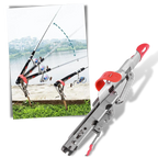 Support de canne à pêche avec ressorts