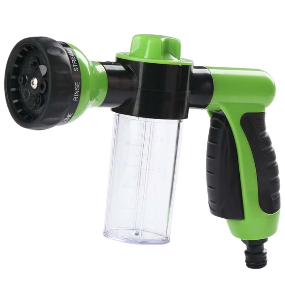 Pistolet de lavage de voiture haute pression avec distributeur de savon