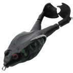 Leurre de pêche en silicone en forme de grenouille