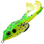 Leurre de pêche en silicone en forme de grenouille