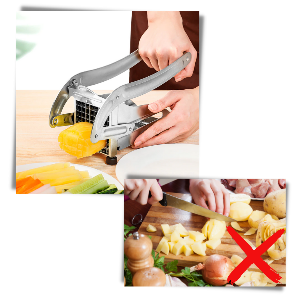 Machine pour couper les frites