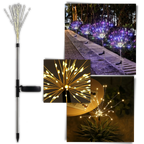 Lumières en forme de feux d'artifice électriques pour le jardin