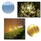 Lumières en forme de feux d'artifice électriques pour le jardin