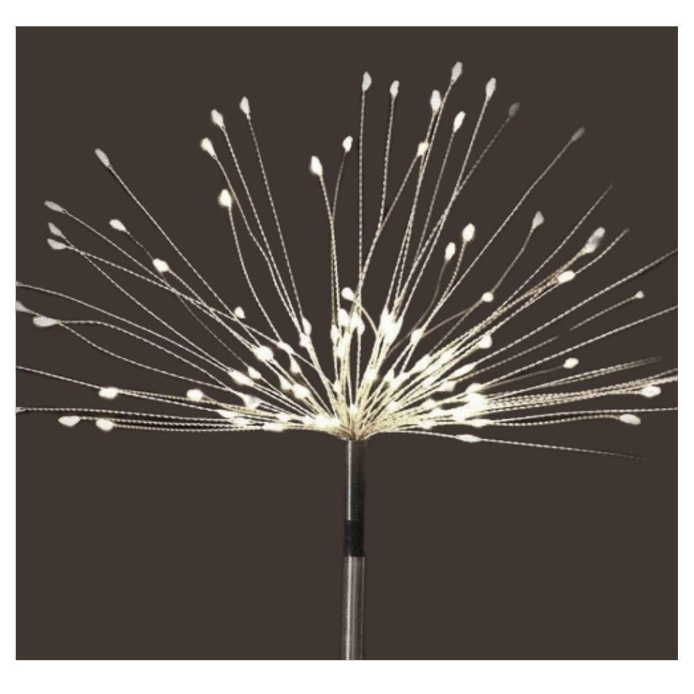 Lumières en forme de feux d'artifice électriques pour le jardin