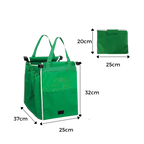 Sac à provisions réutilisable pour chariot