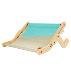 Perchoir de fenêtre en bois pour chat