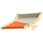 Perchoir de fenêtre en bois pour chat